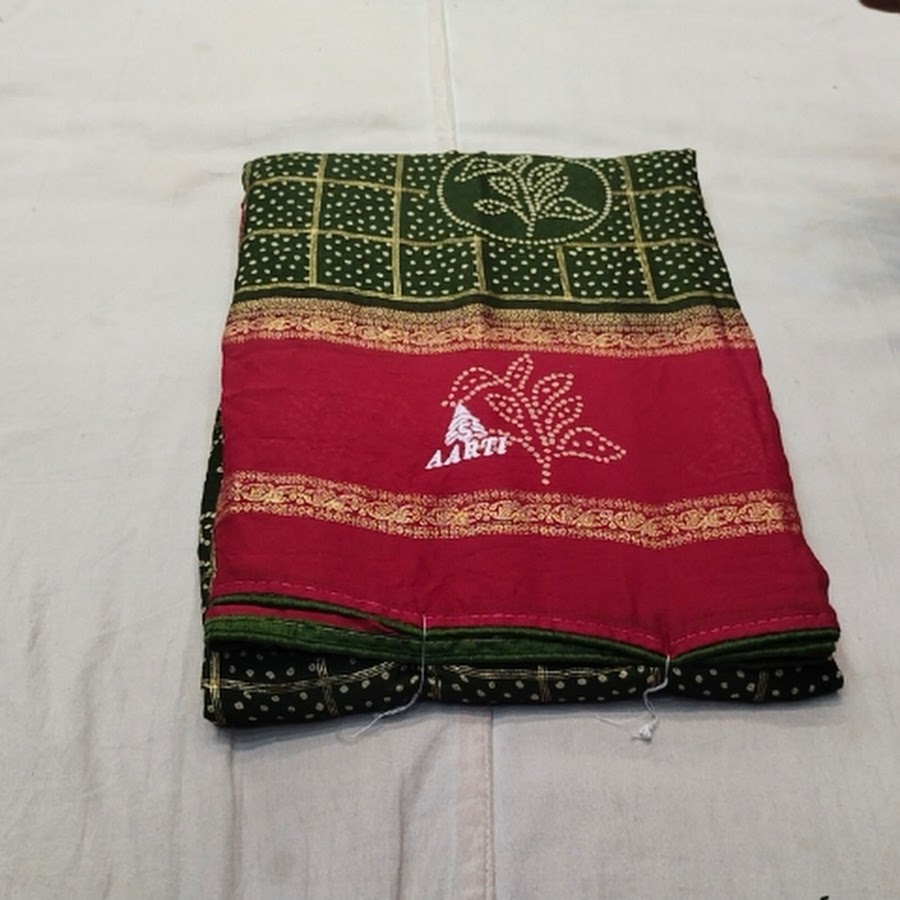 New Gujarati bandhani saree 