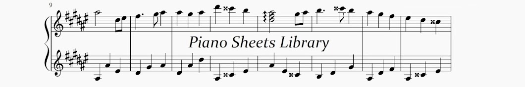 Piano Sheets Library