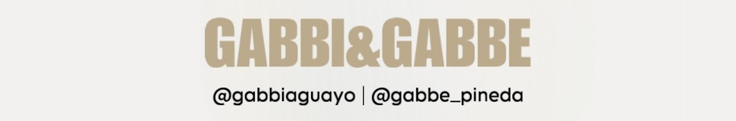 GABBI & GABBE Banner