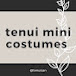 tenui mini costumes