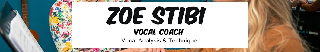 Zoe Stibi Vocal Coach Banner