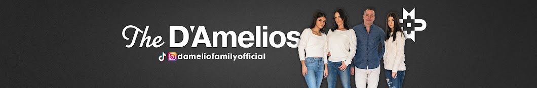 The D'Amelio Family Banner