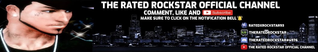 The Rated Rockstar™ Official Channel Banner