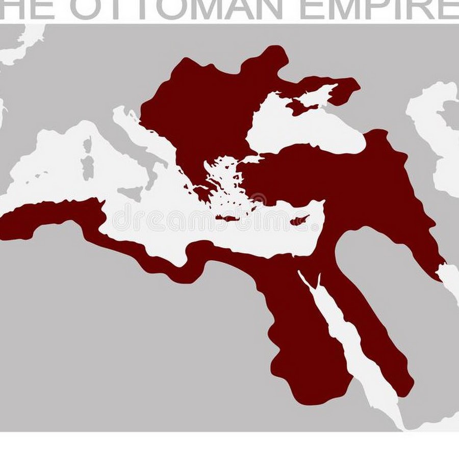 Карта османской империи на пике могущества карта