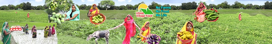 USHA Village Food Banner