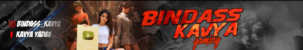 BindassKavya Gaming Banner