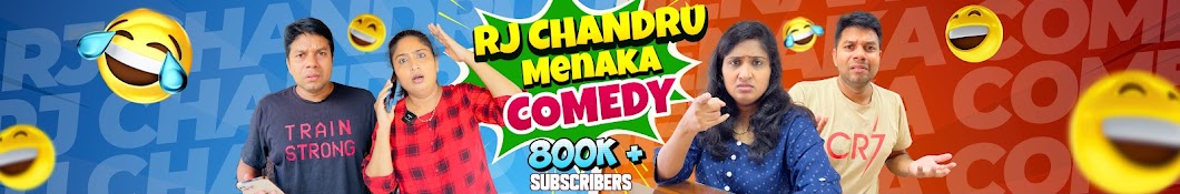 Rj Chandru Menaka Comedy Banner