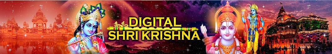 Digital Shri Krishna Banner
