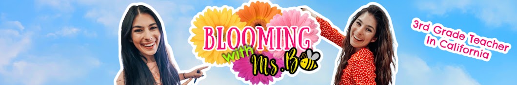 Blooming With Ms.B Banner
