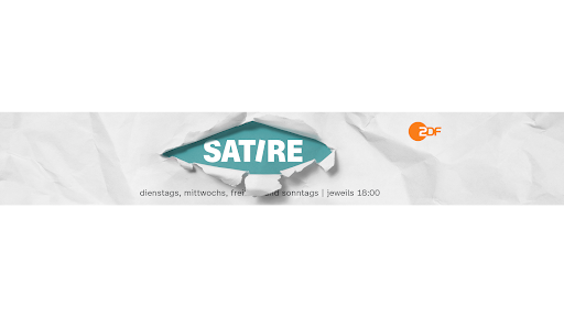 ZDF Satire banner
