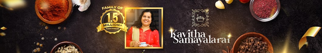 Kavitha Samayalarai கவிதா சமையலறை Banner