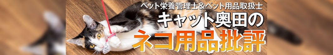 キャット奥田のネコ用品批評