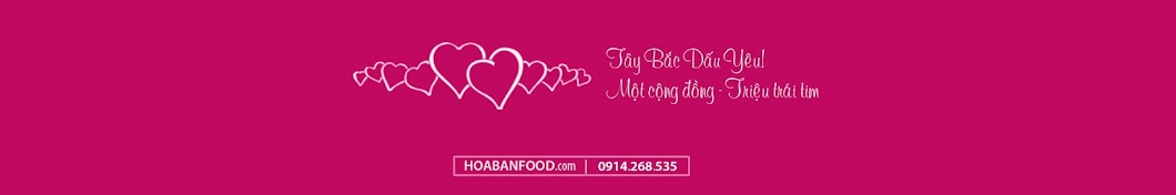 HOA BAN FOOD Banner