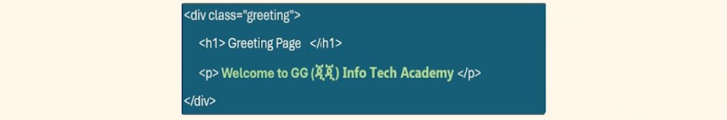 GG (ጂጂ) Info Tech Academy