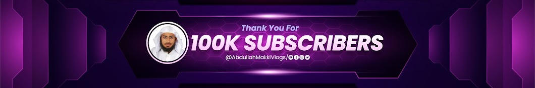 Abdullah Makki Vlogs Banner