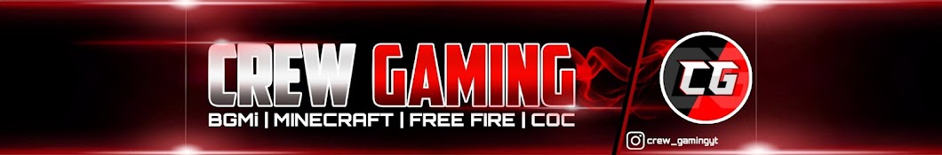 CREW Gaming Banner