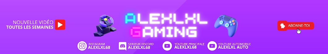Alexlxl Gaming Banner