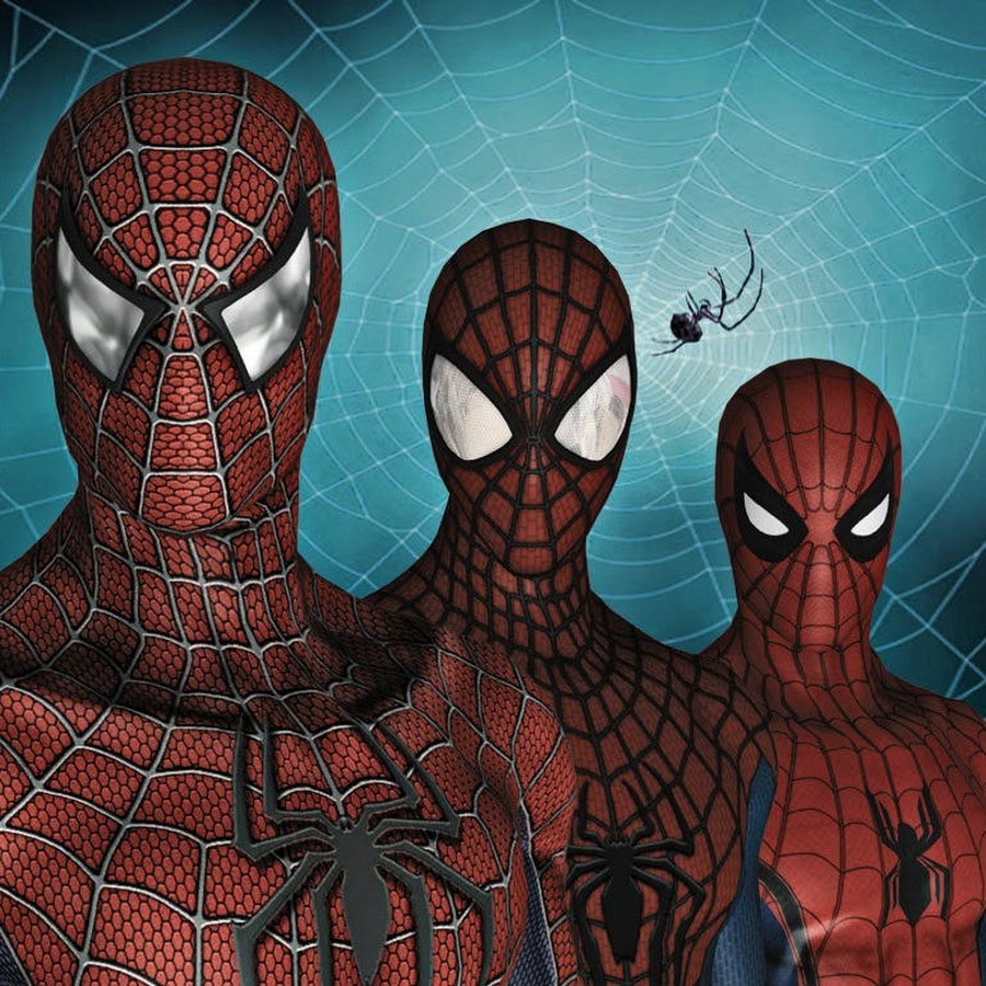 Все части человека паука. Человек паук 2002 2014 2017. Spider-man 2002 арт. Эволюция человек паук ,2002. Три человека паука.