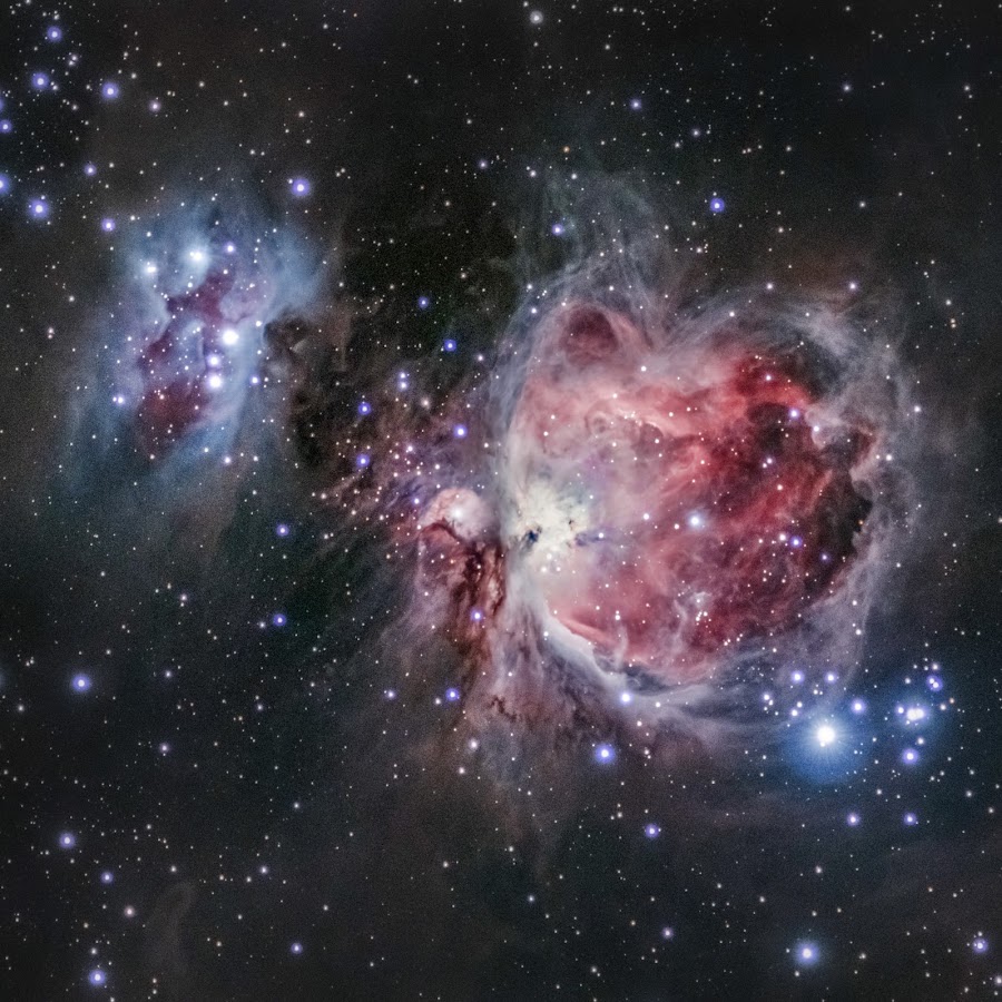 Who were astronomers. Orion Nebula Live view.