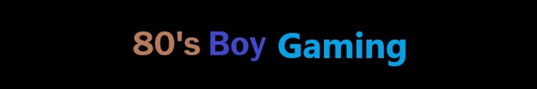 80’s boy gaming 