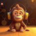 logo Monkey 8D Music