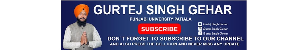 Gurtej Singh Gehar ( Punjabi University Patiala)