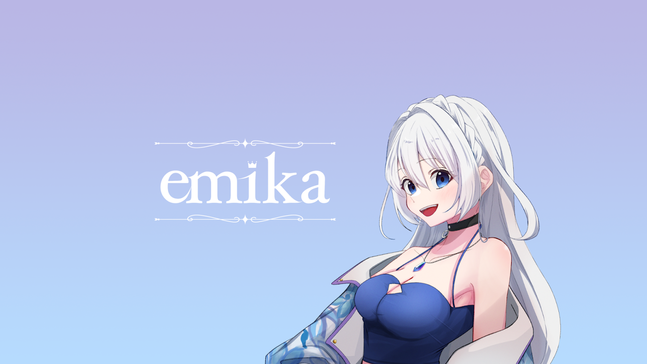 チャンネル「emika」のバナー