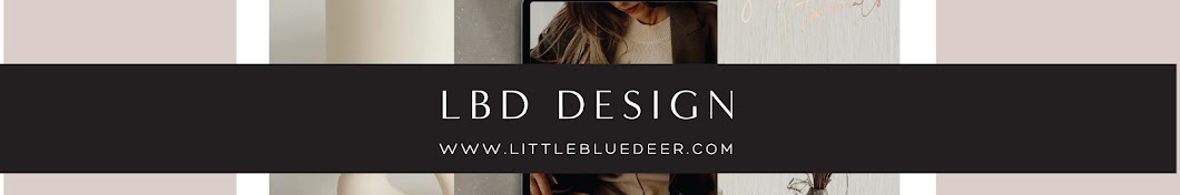 Little Blue Deer Custom Blog Design, Custom Website Design + Logo Design