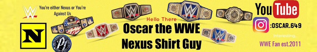 Oscar The WWE Nexus Shirt Guy Banner