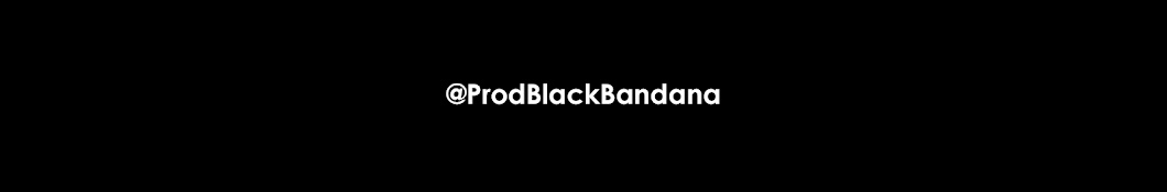Prod. Black Bandana Banner