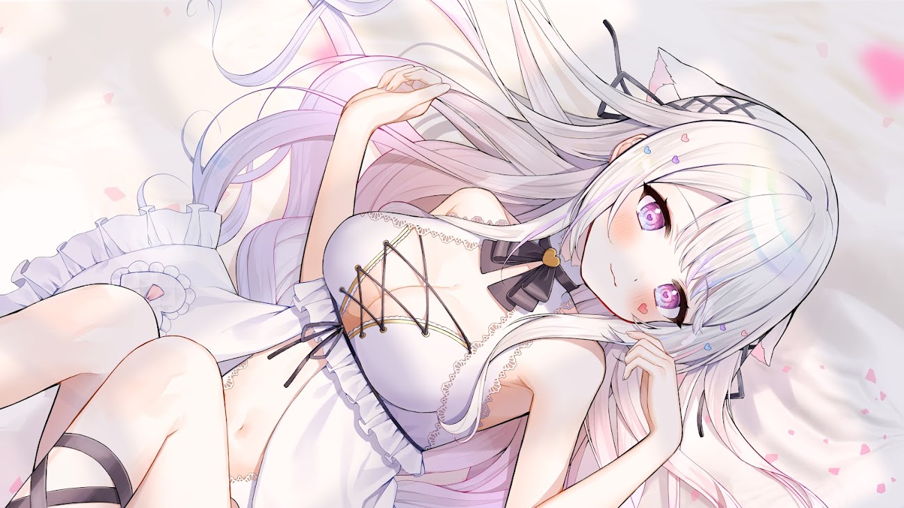 チャンネル「愛白めろにゃ🕯🤍 / Mashiro meronya」のバナー