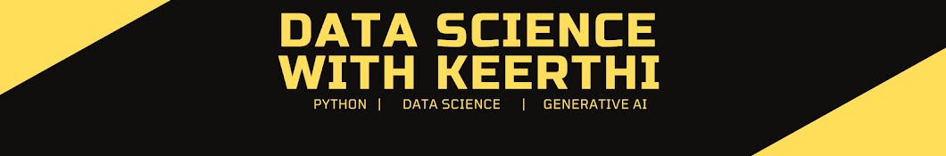 Data Science with Keerthi (தமிழில்)