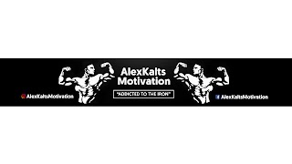 «AlexKaltsMotivation» youtube banner