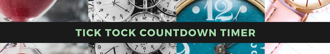 Tick Tock Countdown Timer Banner