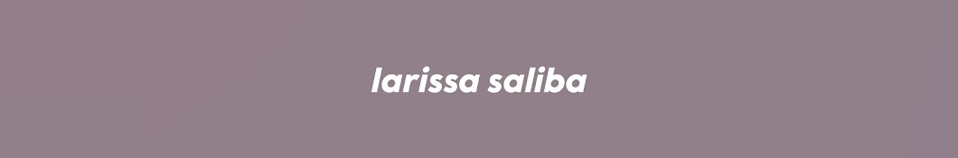 Larissa Saliba Banner