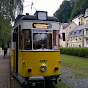 Straßen Bahn unterwegs mit dem Schienenonkel