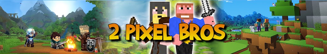 2 Pixel Bros Banner