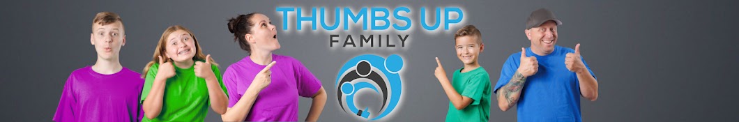 Thumbs Up Family Banner