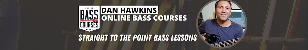 Dan Hawkins Bass Lessons Banner