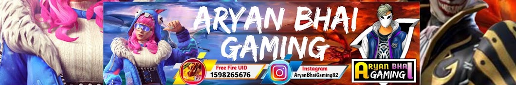 Aryan Bhai Gaming Banner