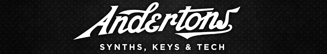 Andertons Synths, Keys and Tech Banner