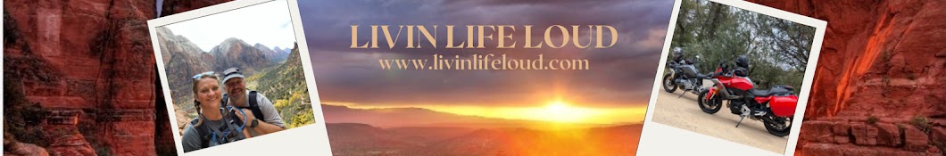 Larry and Joy- Livin Life Loud Banner