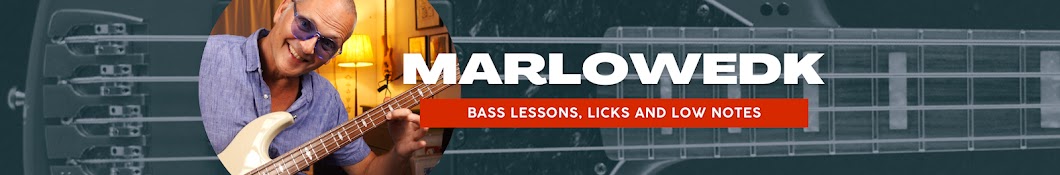 MarloweDK - Bass lessons, licks and low notes Banner