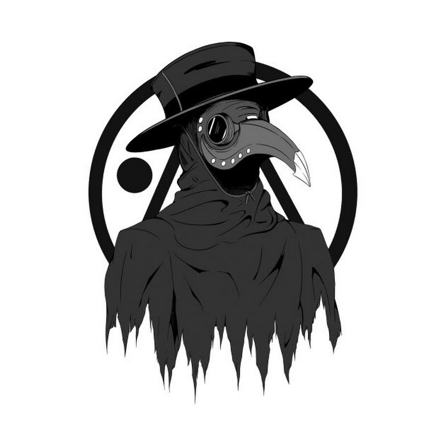 Логотип чумного доктора