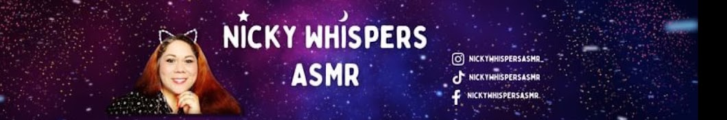 Nicky Whispers ASMR Banner