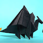 Origami in Black & Black Paper Crafts