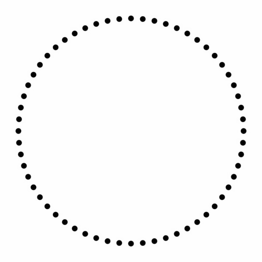 Круг из 8 точек. Круглый пунктир. Круглая пунктирная линия. Круг обводка. Круглая рамка точки.