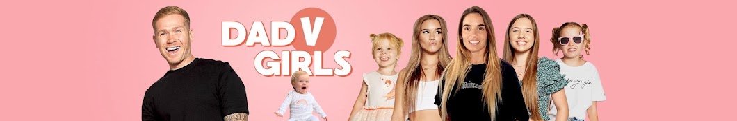 Dad V Girls Banner