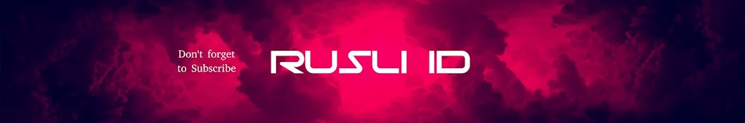 Rusli ID Banner