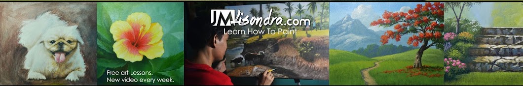 3 Ways to Blend Acrylic Paints Tutorial for beginners by JM Lisondra 